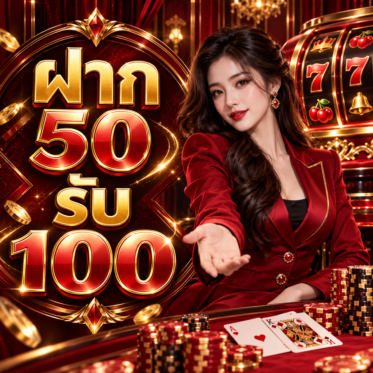 ภาพโปรโมชัน rg4thai ฝาก 50 รับ 100