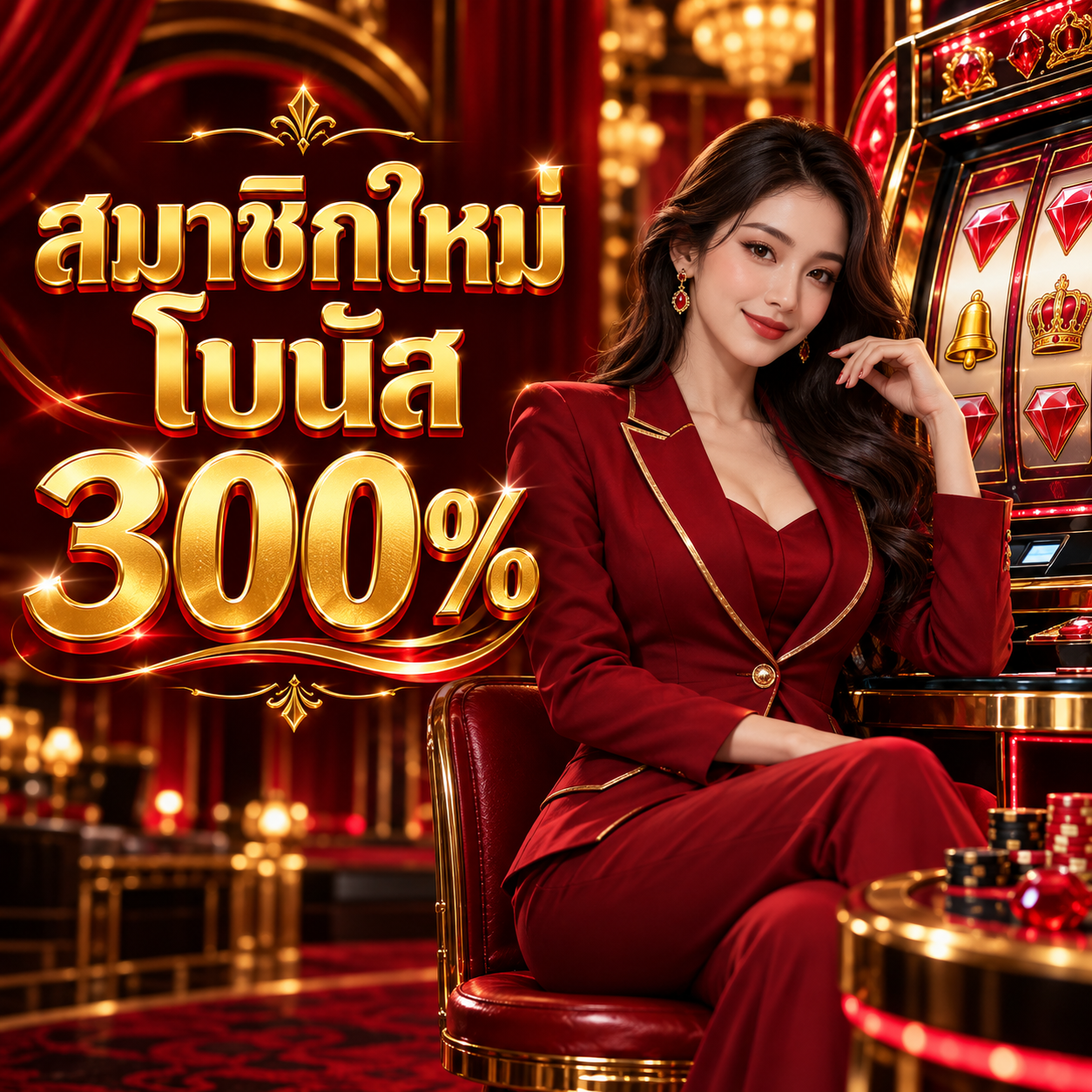 ภาพโปรโมชัน rg4thai สมาชิกใหม่โบนัส 300%