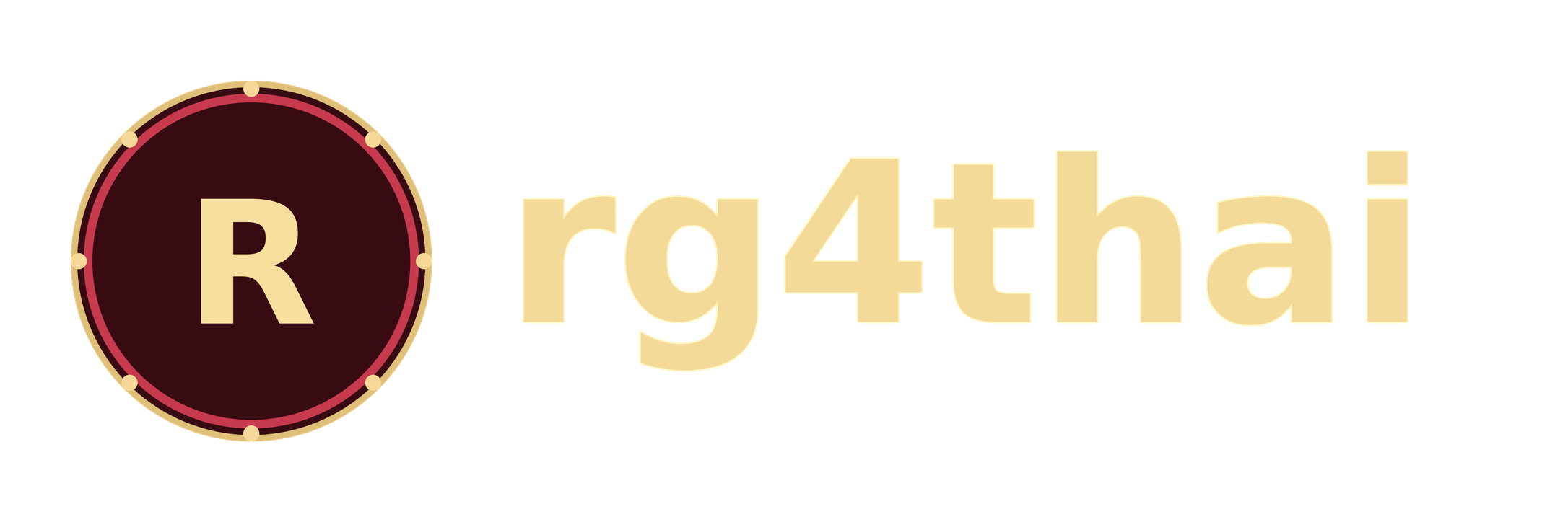 โลโก้ rg4thai สีแดงทอง